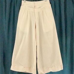 Comme des Garçons Wide Leg High-Waisted Pants